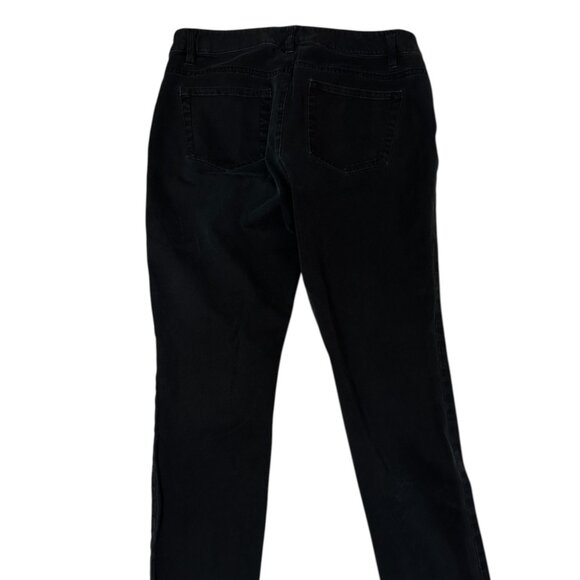 Michael MICHAEL KORS Womens Black Stretch Skinny Jeans Size 4 - Picture 12 of 16